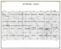McPherson County, Spring Creek Harrison, Wacker, Weber, Wachter, Glucksthal, Bauer, Stickel, South Dakota State Atlas 1930c